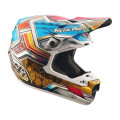 Casque troy lee designs se5 carbon lowrider gris/multi