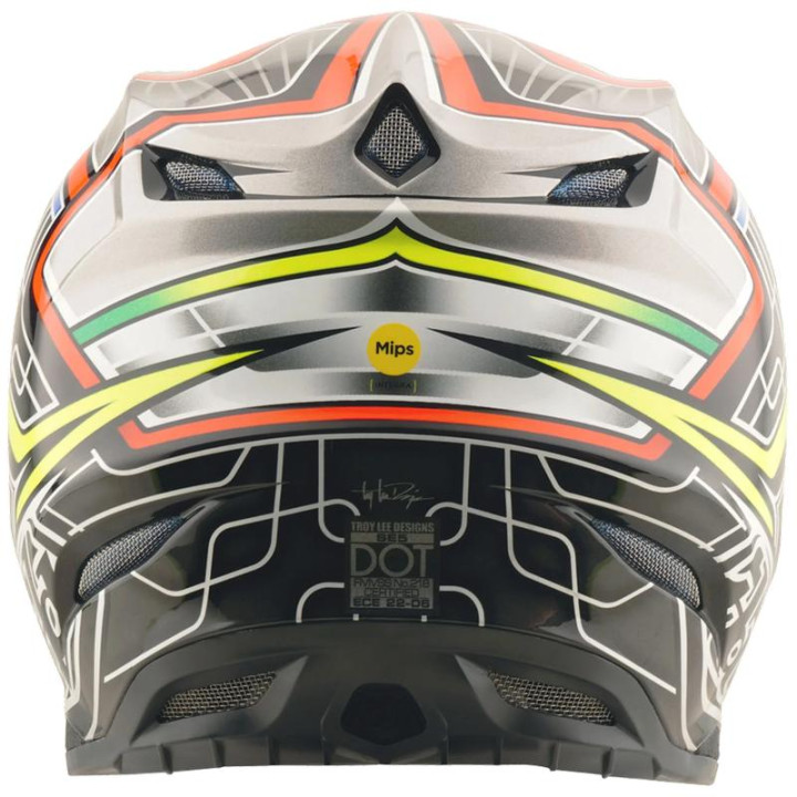 Casque TROY LEE DESIGNS SE5 Composite Lowrider - gris