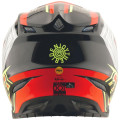 Casque TROY LEE DESIGNS SE5 Composite Stripes - noir/Infra Red