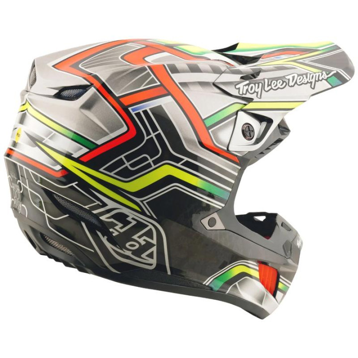 Casque TROY LEE DESIGNS SE5 Composite Lowrider - gris
