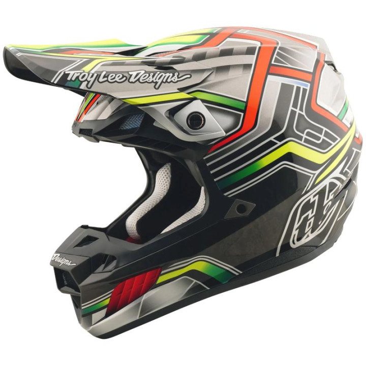 Casque TROY LEE DESIGNS SE5 Composite Lowrider - gris