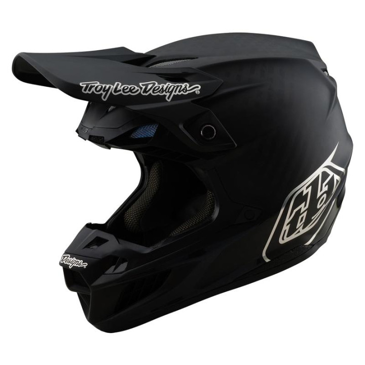 Casque TROY LEE DESIGNS SE5 Carbon Mono - noir | Oxmoto
