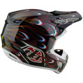 Casque TROY LEE DESIGNS SE5 Carbon Torched - noir/rouge