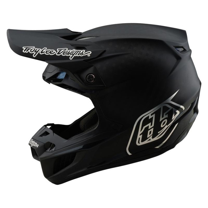 Casque TROY LEE DESIGNS SE5 Carbon Mono - noir | Oxmoto