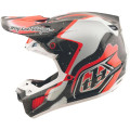 Casque TROY LEE DESIGNS SE5 Carbon Membrane - noir/rouge