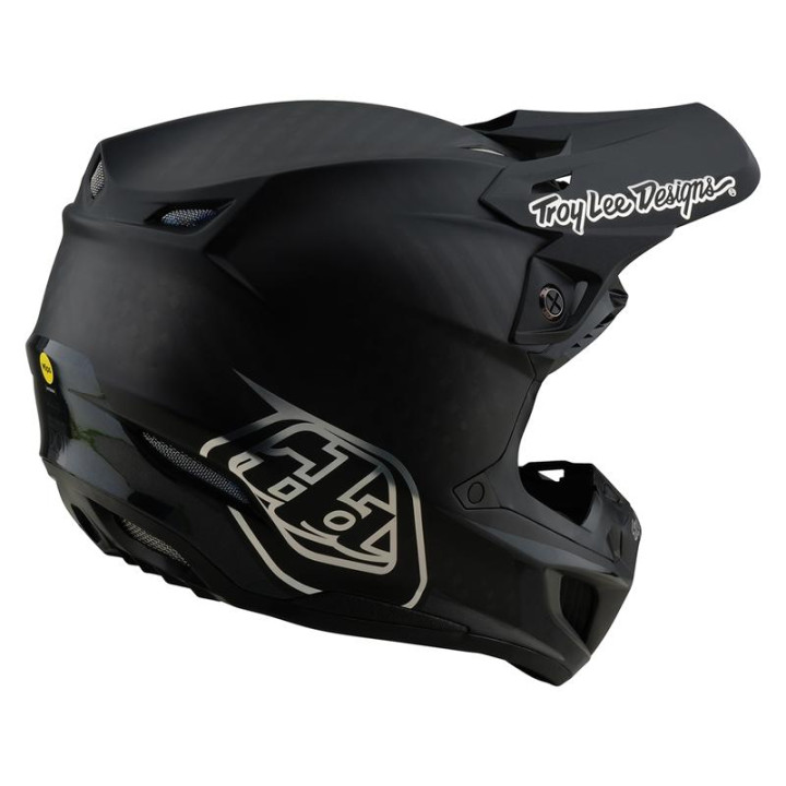 Casque TROY LEE DESIGNS SE5 Carbon Mono - noir | Oxmoto