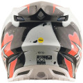 Casque TROY LEE DESIGNS SE5 Carbon Membrane - noir/rouge