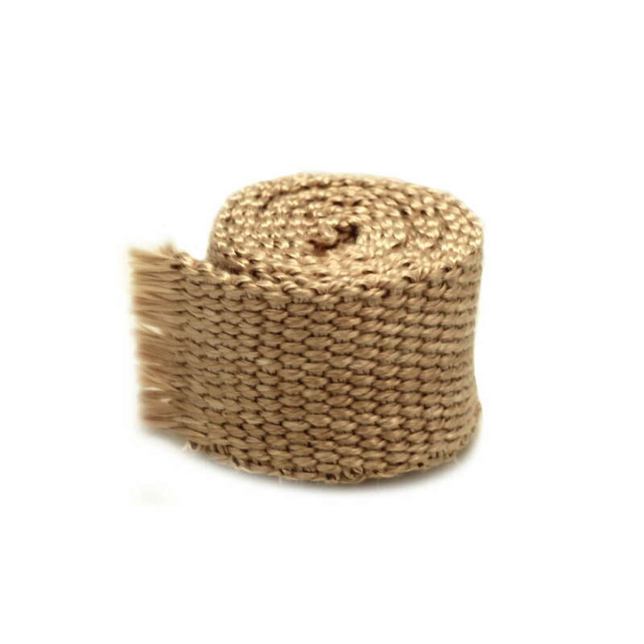Bande thermique collecteur Acousta Fil 50mm x 7,5m 650°C marron