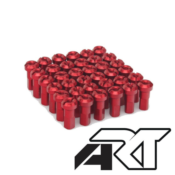 Jeu de têtes de rayon HAAN WHEELS - x36 TR-RED | Oxmoto