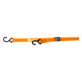 Sangles à boucles Bihr orange | Oxmoto