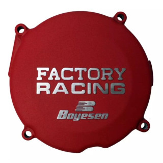 Couvercle de carter d'allumage Boyesen Factory Racing - rouge