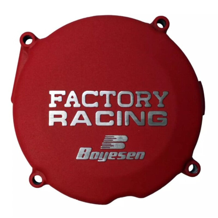 Couvercle de carter d'allumage Boyesen Factory Racing - rouge