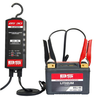 Kit chargeurs bs30 bs battery 10+1 | Oxmoto