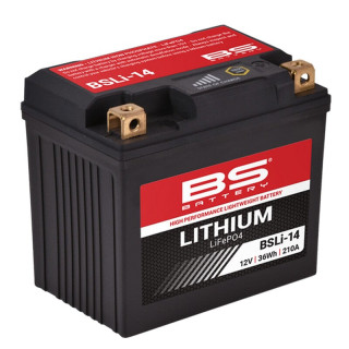 Batterie BS BATTERY Lithium-Ion - BSLI-14 | Oxmoto