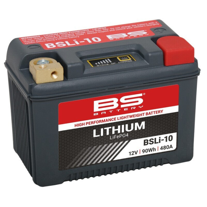 Batterie BS BATTERY Lithium-Ion - BSLI-10 | Oxmoto