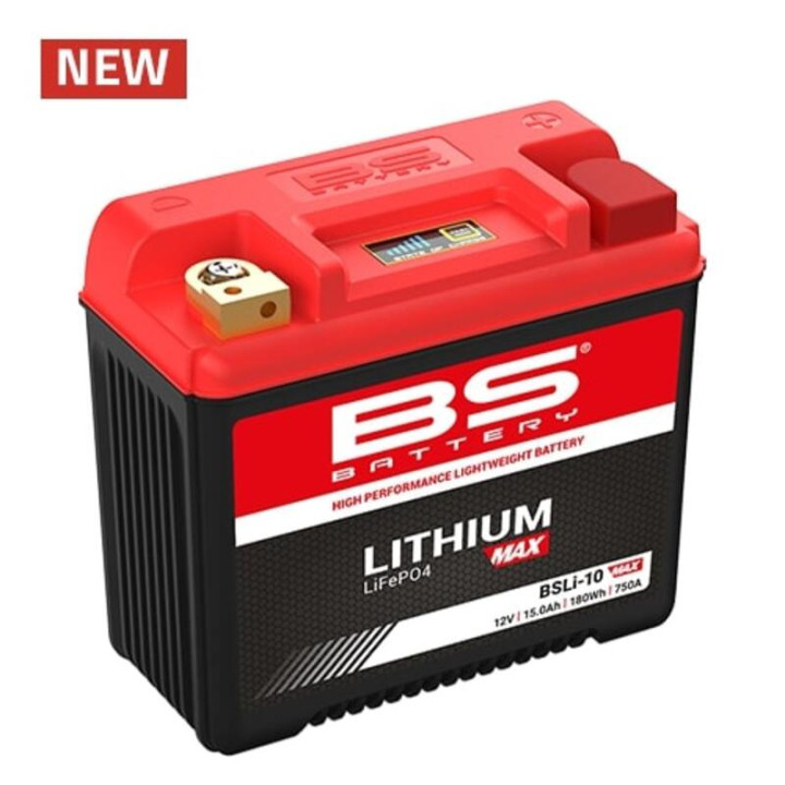 Batterie BS BATTERY Lithium-Ion - BSLI-10 Max | Oxmoto