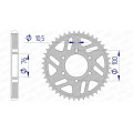 Couronne AFAM aluminium 15902 - 530 | Oxmoto