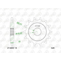 Pignon AFAM acier standard - 520 214200-14 | Oxmoto