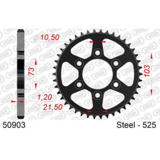 Couronne AFAM acier standard 50903 - 525 1149533001 | Oxmoto