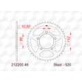 Couronne AFAM acier standard 212200 - 520 | Oxmoto