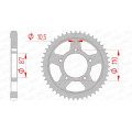 Couronne AFAM acier standard 14601 - 530 1074524002 | Oxmoto