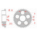 Couronne AFAM acier standard 50605 - 525 | Oxmoto