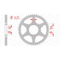 Couronne AFAM acier standard 35204 - 520 1074619002 | Oxmoto