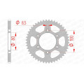 Couronne AFAM acier standard 80105 - 420 1074749001 | Oxmoto