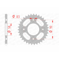 Couronne AFAM acier standard 10117 - 420 1074324002 | Oxmoto