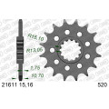 Pignon AFAM acier standard 21611 - 520 1075645002 | Oxmoto