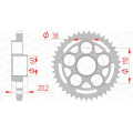 Couronne AFAM acier standard 50800 - 525 1074678003 | Oxmoto
