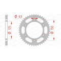 Couronne AFAM acier standard - 520 71304-53 | Oxmoto