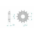 Pignon AFAM acier standard 20606 - 525 1075103002 | Oxmoto