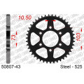 Couronne AFAM acier standard 50807 - 525 | Oxmoto