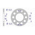 Couronne AFAM aluminium ultra-light 11509 - 520 1074394010