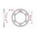 Couronne AFAM acier standard 35304 - 520 1074621001 | Oxmoto