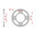 Couronne AFAM acier standard 10235 - 428 | Oxmoto