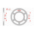Couronne AFAM acier standard 92114 - 420 1074769001 | Oxmoto
