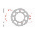 Couronne AFAM acier standard 47103 - 420 1074659008 | Oxmoto