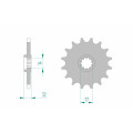 Pignon AFAM acier standard 58102 - 420 1077112002 | Oxmoto