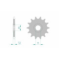 Pignon AFAM acier standard 73202 - 520 | Oxmoto