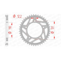 Couronne AFAM acier standard 164800 - 525 1074571003