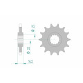 Pignon AFAM acier standard 24602 - 525 | Oxmoto