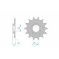 Pignon AFAM acier standard 21510 - 520 1075501001 | Oxmoto