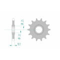 Pignon AFAM acier standard 21606 - 525 1075601002 | Oxmoto