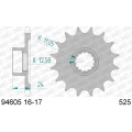 Pignon AFAM acier standard 94605 - 525 1077187002 | Oxmoto
