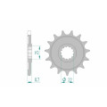 Pignon AFAM acier standard 28405 - 525 1076671002 | Oxmoto