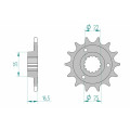 Pignon AFAM acier standard 52613 - 525 1077039001 | Oxmoto