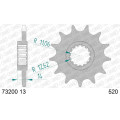 Pignon AFAM acier standard 73200 - 520 | Oxmoto