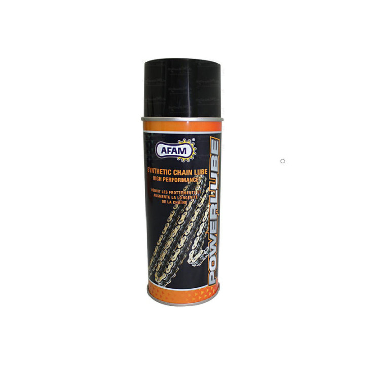 Lubrifiant chaîne AFAM Powerlube - Spray 400 ml | Oxmoto